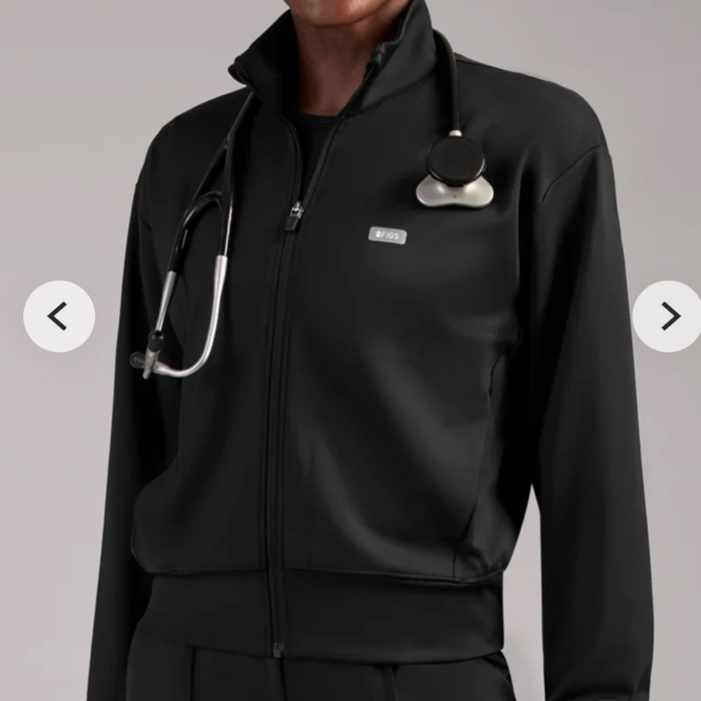Black Labelle FORMx Bomber - Scrub Jacket new with tags